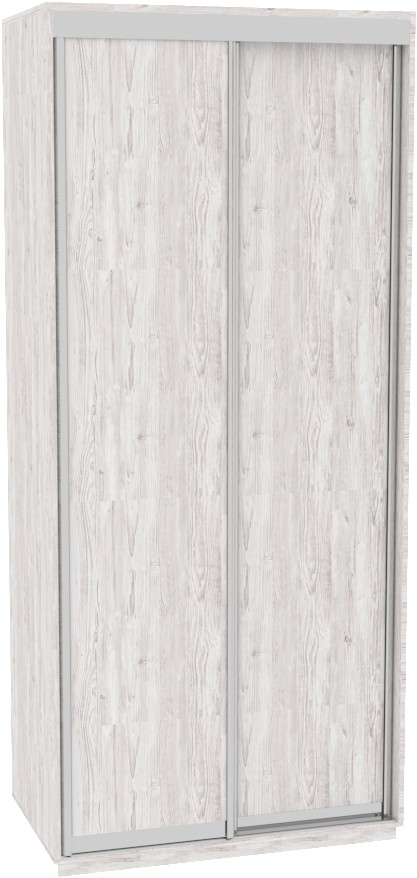 

Шкаф-купе ДОМ В116 Аляска ДСП 110x60x220
