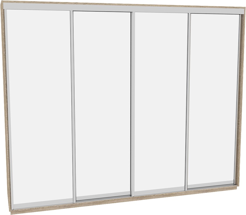 

Шкаф-купе ДОМ В326 Дуб сонома Зеркало 320x60x220