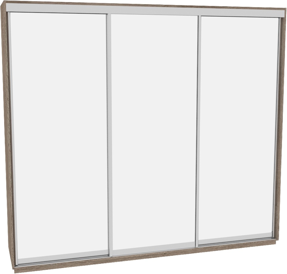 

Шкаф-купе ДОМ В276 Дуб сонома трюфель Зеркало 270x60x220