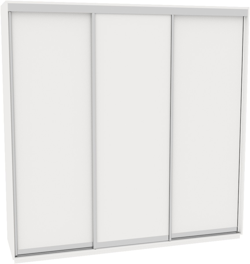 

Шкаф-купе ДОМ В266 Белый ДСП 260x60x220