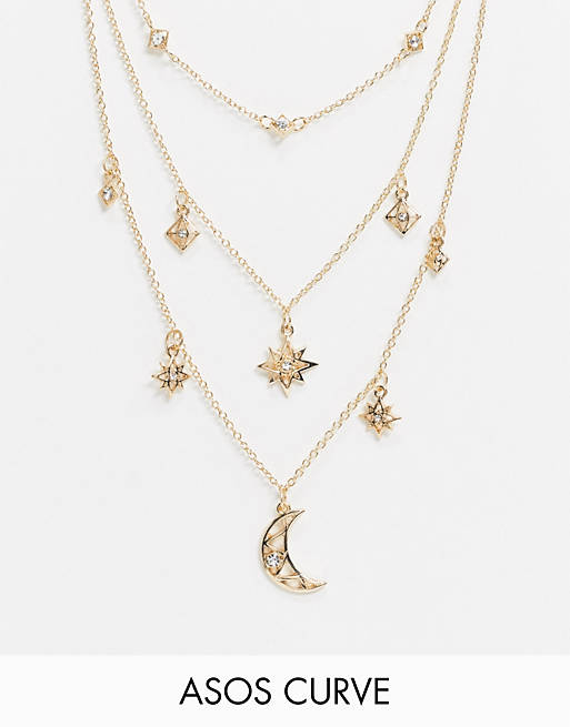 

Ланцюжок з підвісками ASOS DESIGN S12 Золотисте (P-6910806230884)