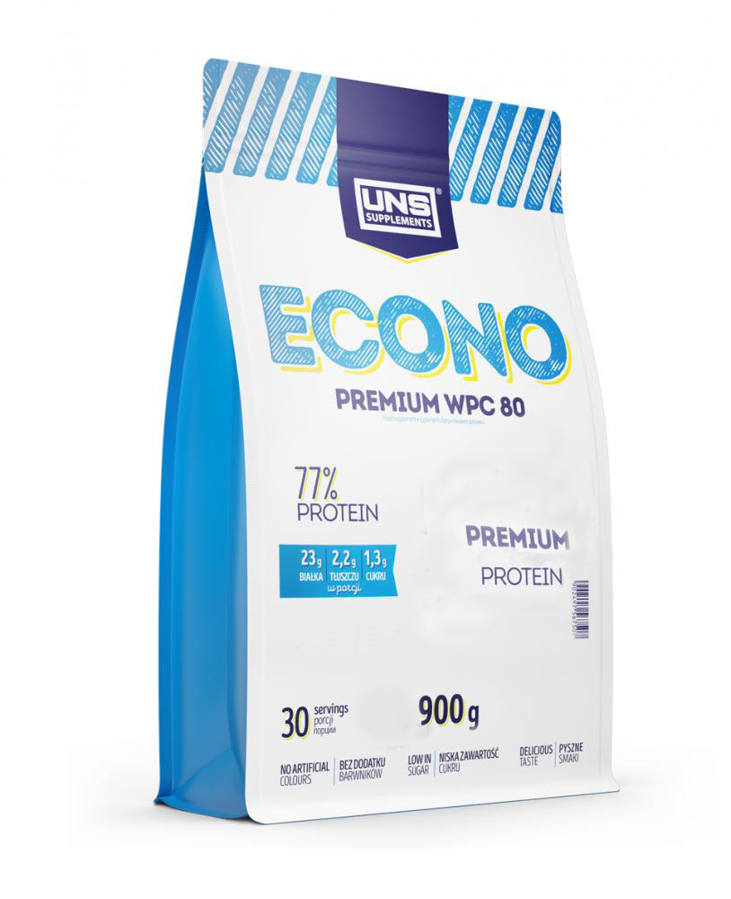 

Протеин UNS Econo Premium Whey 900 г Банановое мороженое