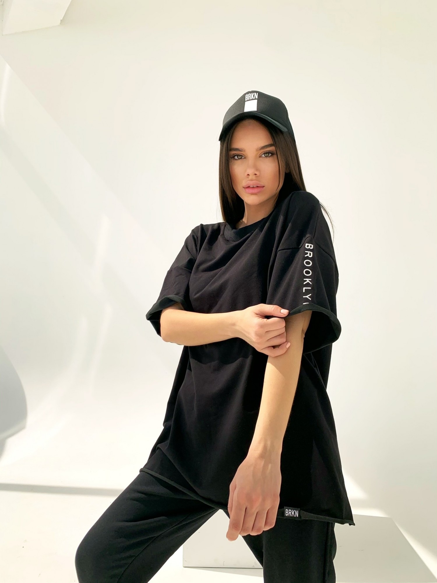 

Футболка B.N.Y Loose Fit M черный 20725
