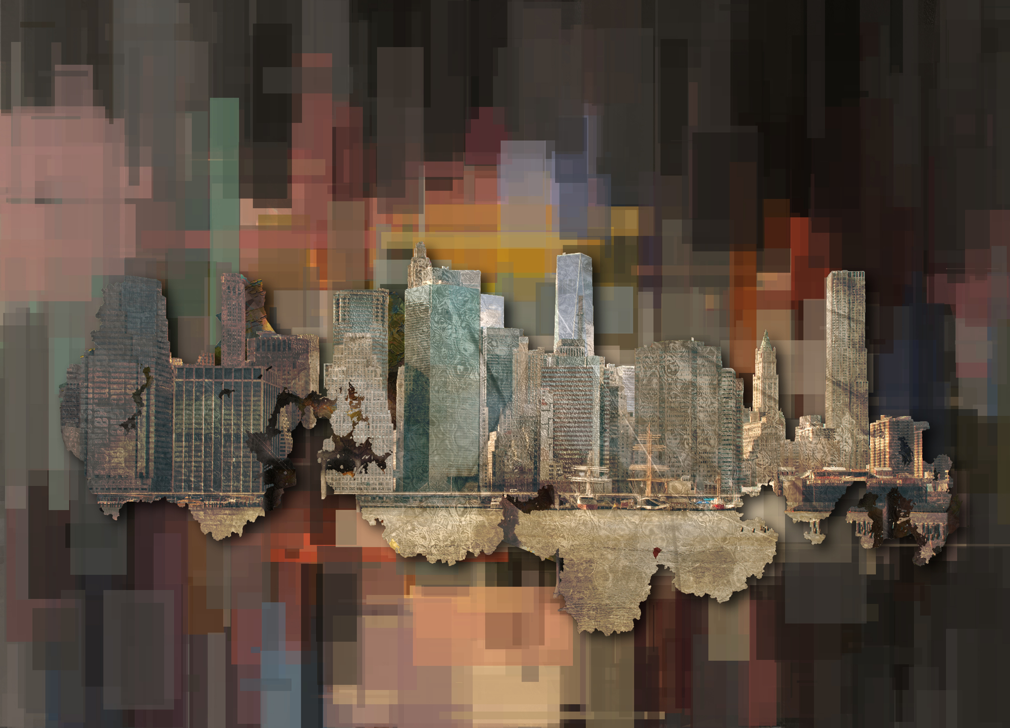 

Фотообои Архитектура ' Город' (4154) , Классик