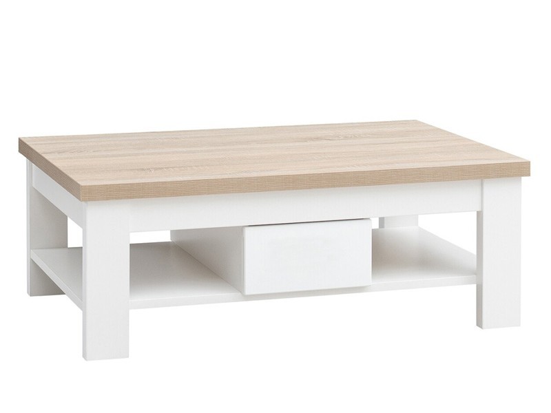 

Стол журнальный Decodom Type 165 Manhattan arctic white/bardolino sawn oak