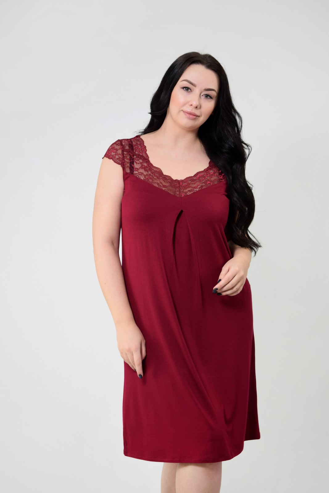 

Ночная рубашка N.EL. Вишня XXL (арт 1267-92)