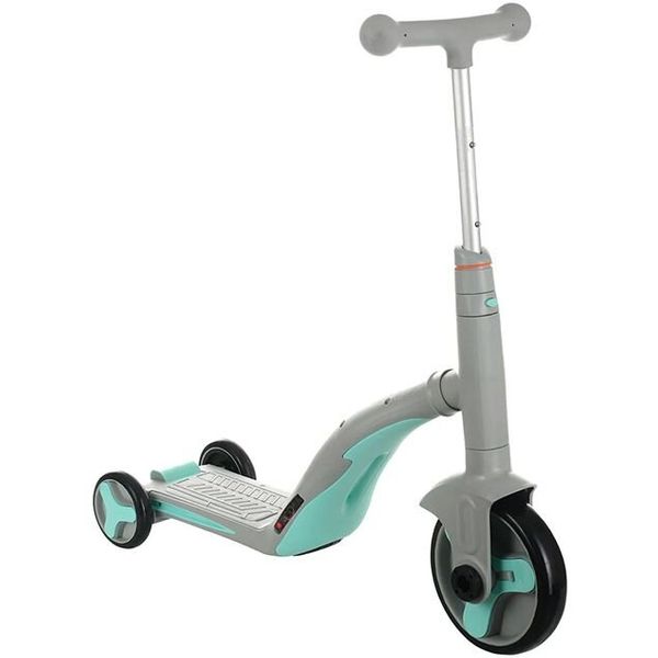 

Самокат-беговел Tilly 3 в 1 Бирюзовый (GS-0058)