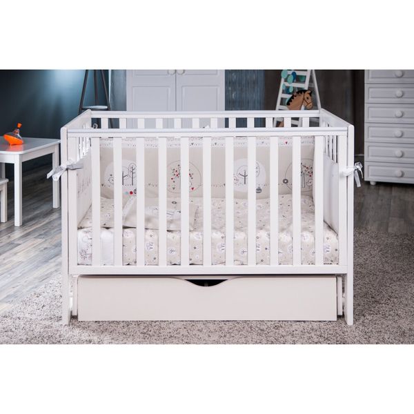 

Детская кроватка Twins Pinocchio White