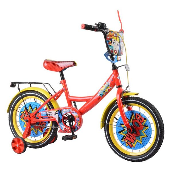 

Детский велосипед Baby Tilly Wonder Red/Yellow (T-216219)