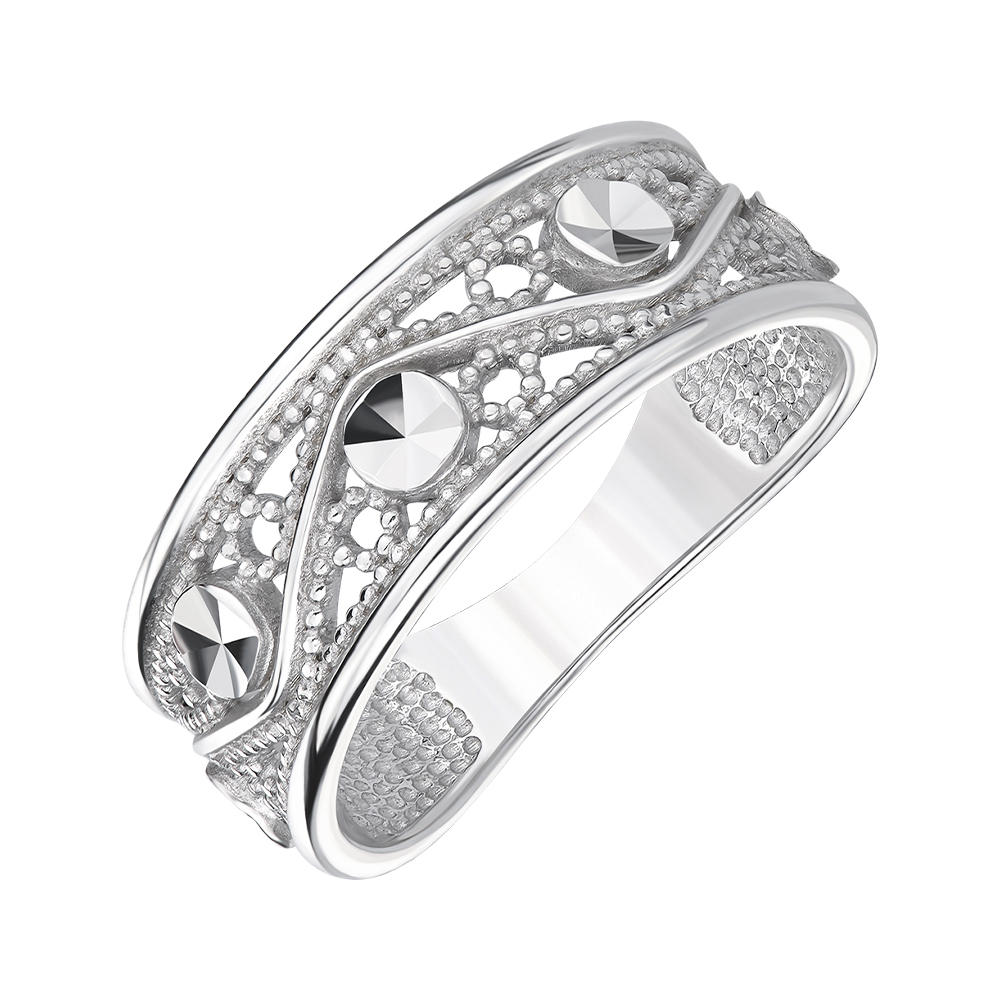 

Серебряное кольцо 000143882 17 размера