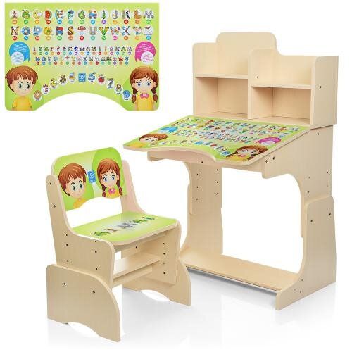 

Парта Bambi Английский Алфавит Светлый Венге (B 2071-17-1)