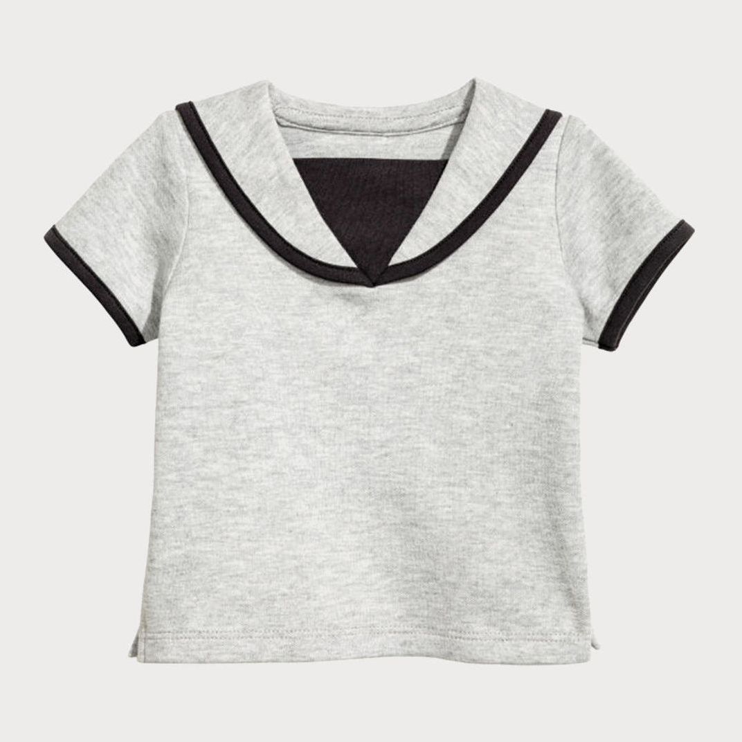 

Футболка H&M HID510242 62 см Серая