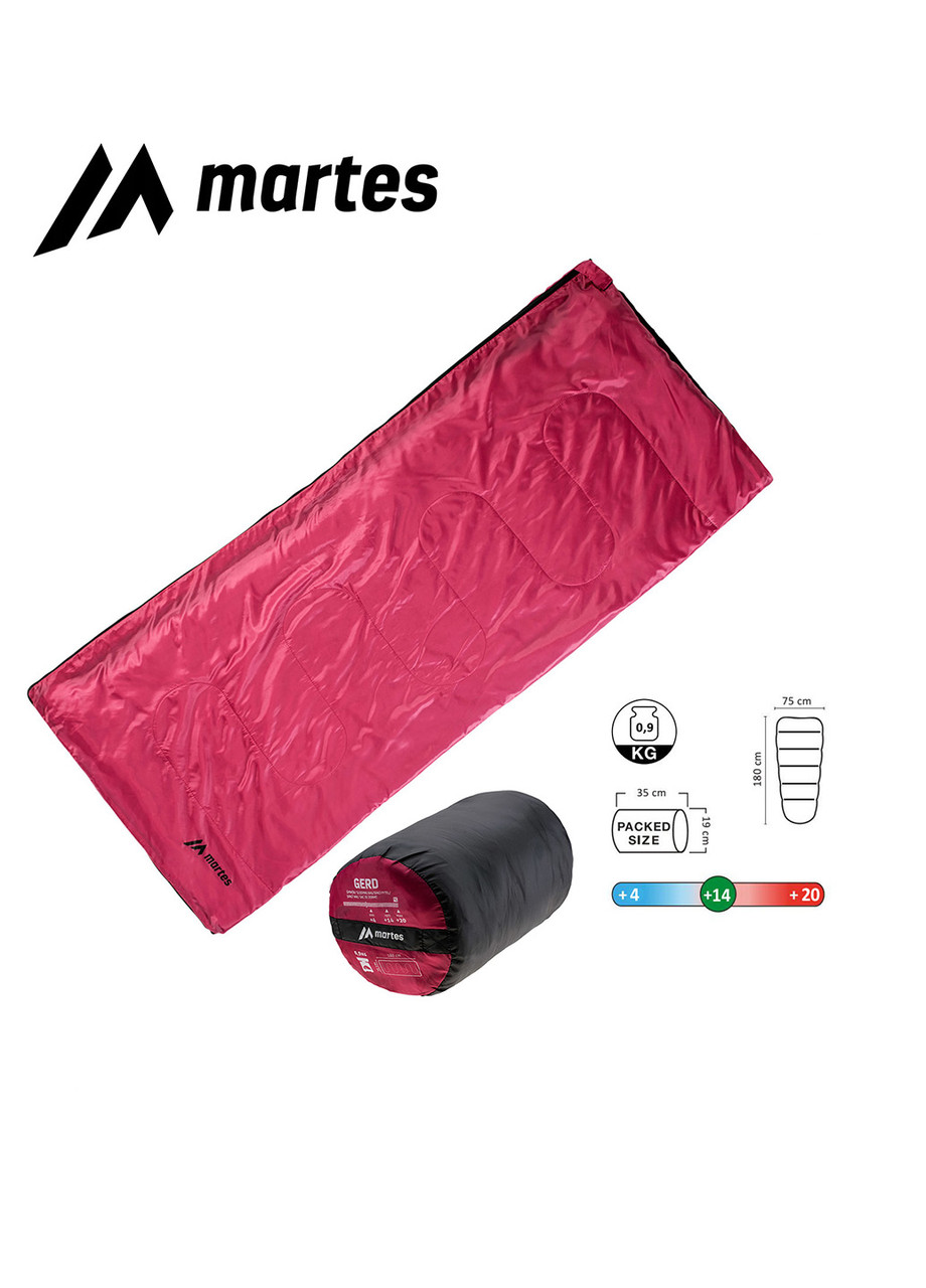 

Спальный мешок Martes Gerd 180x75 Right Zip Розово-лиловый