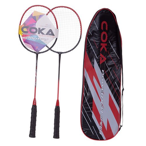 

Набор для бадминтона в чехле Coka BD-37 FDSO Черно-красный (60508103)