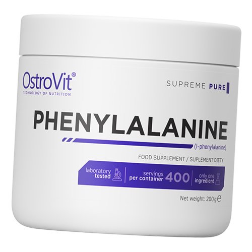 

Фенилаланин, Phenylalanine, Ostrovit 200г Без вкуса (27250024)
