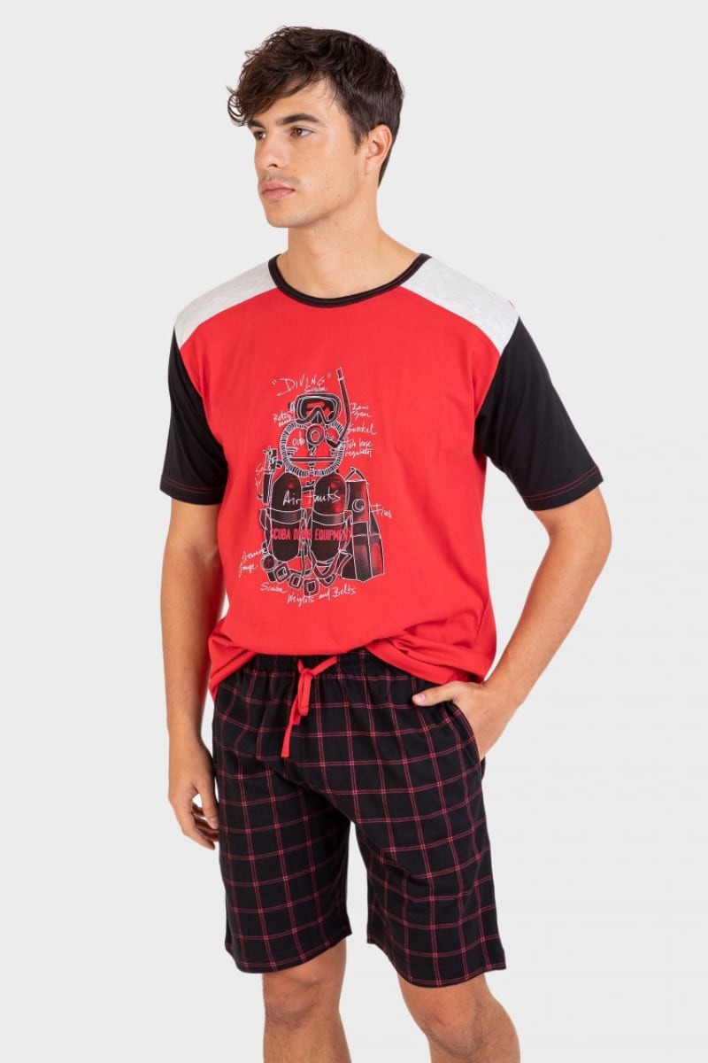 

Комплект: футболка и шорты Massana 48(M) Красный (Rojo)