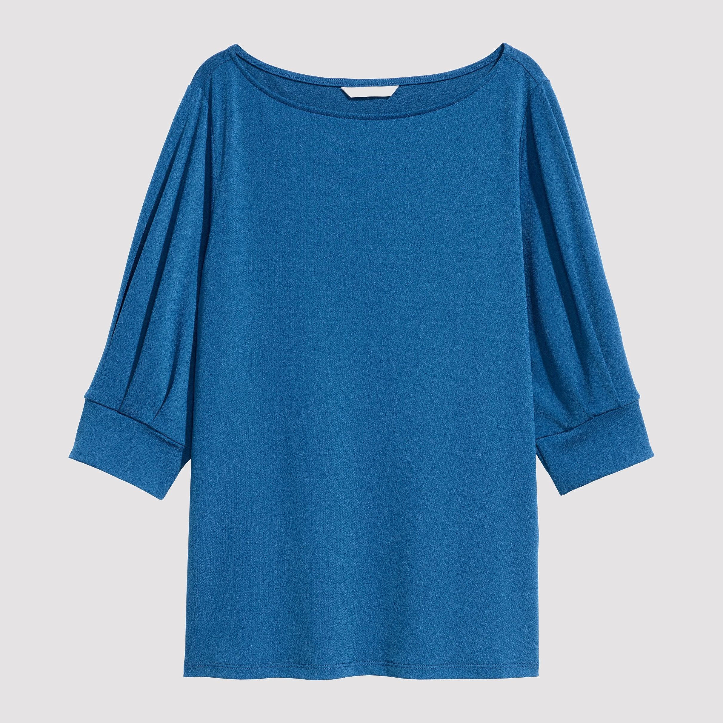 

Блузка H&M 6096507-ACWX M Светло-синяя