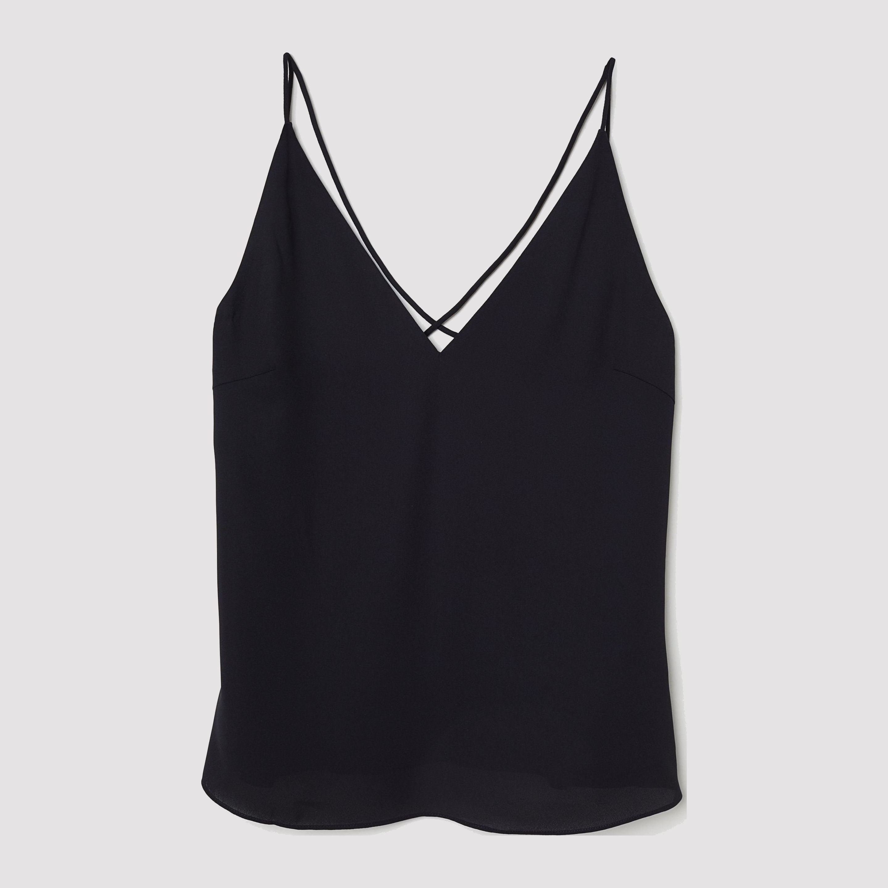 

Топ H&M 6074278-AAAD 46 Черный