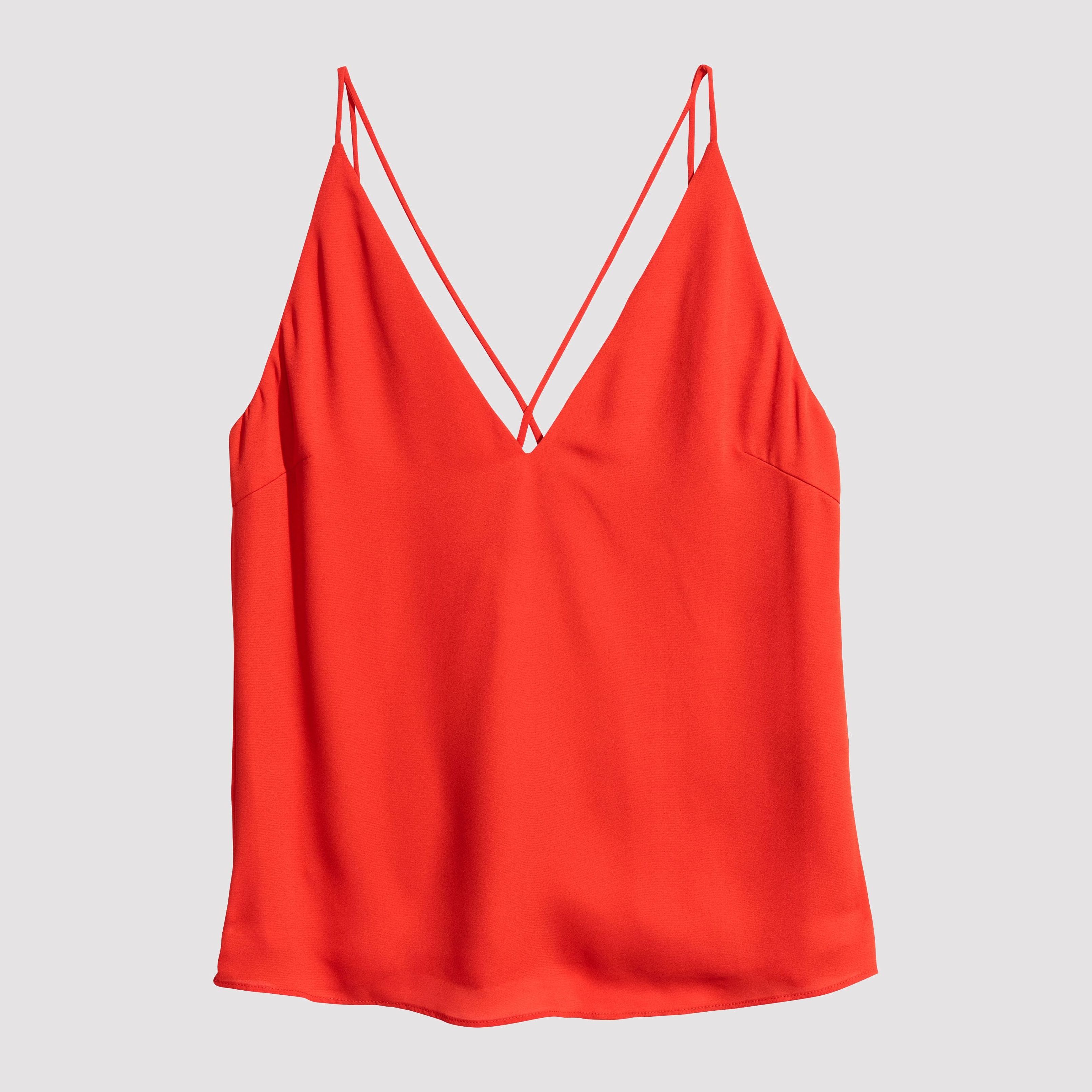 

Топ H&M 6074277-ACVF 34 Красный