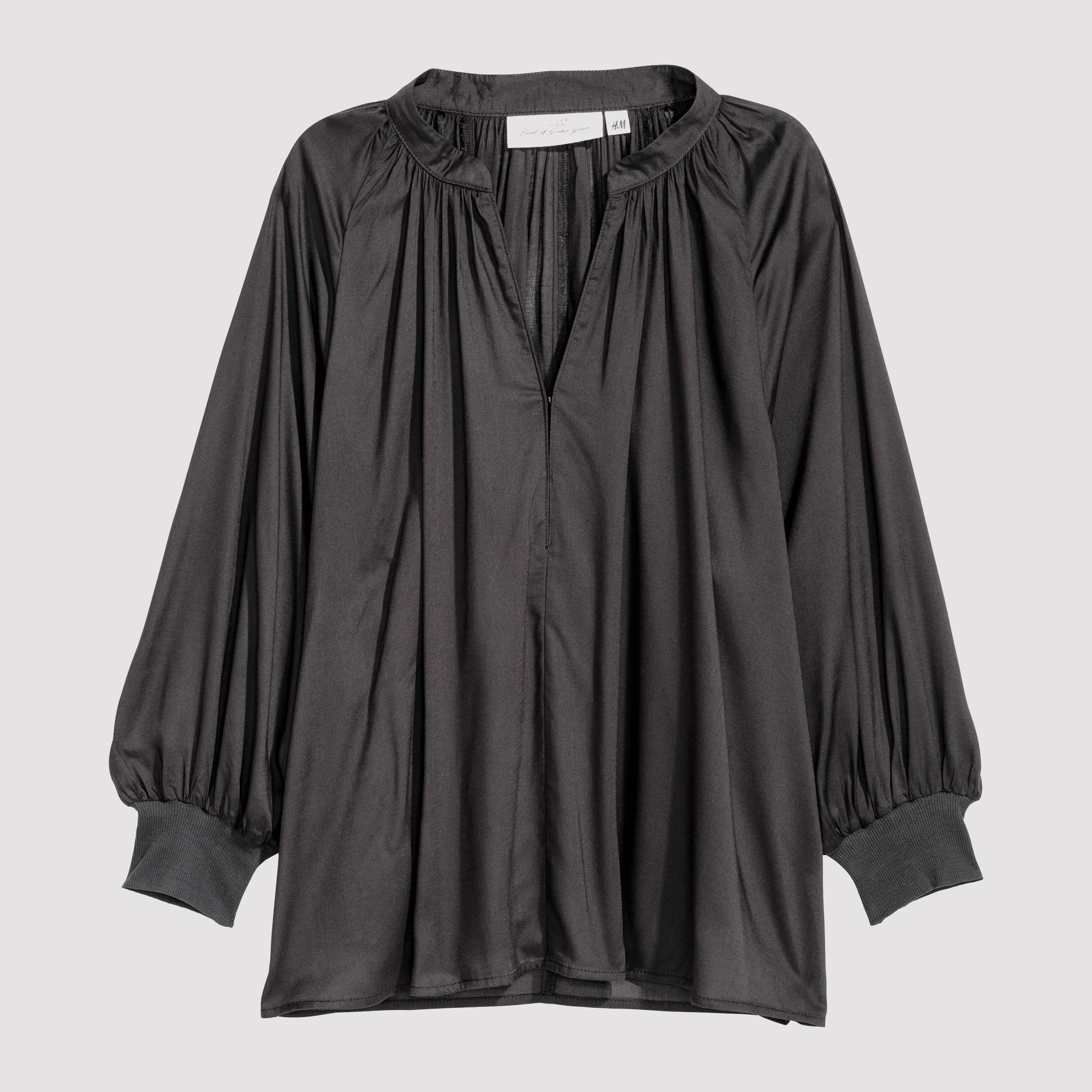 

Блузка H&M 6421057-AAAD 36 Черная