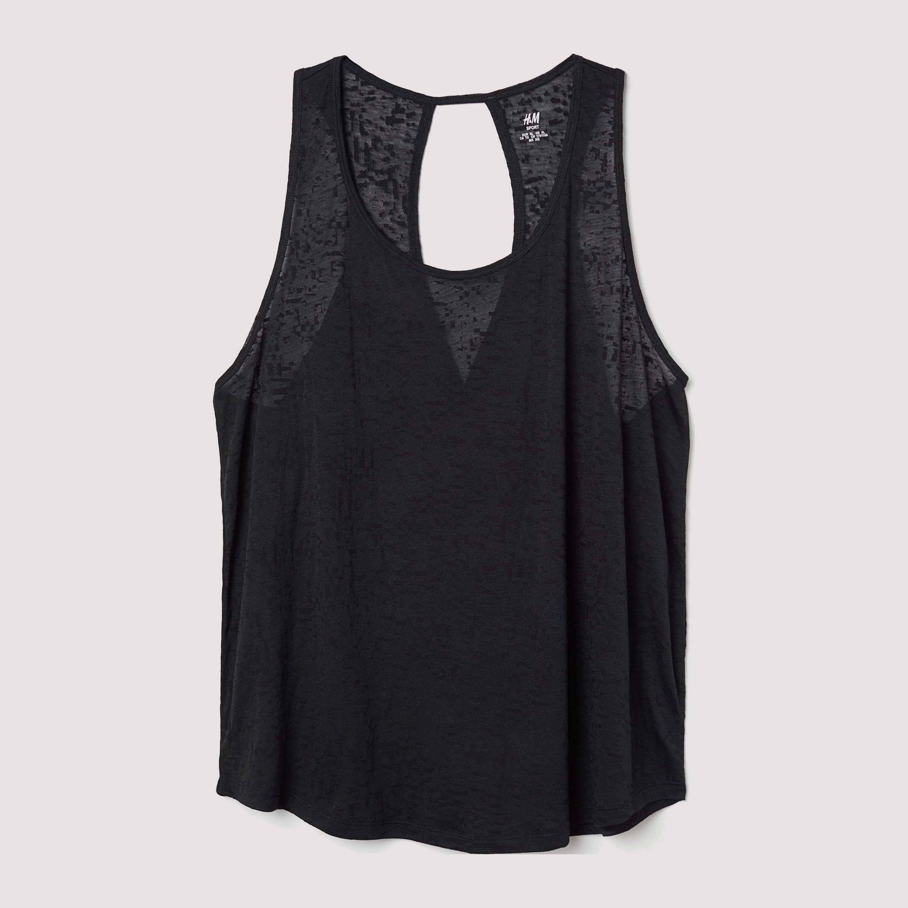 

Спортивная майка H&M 6407158-AAAD 2XL Черная