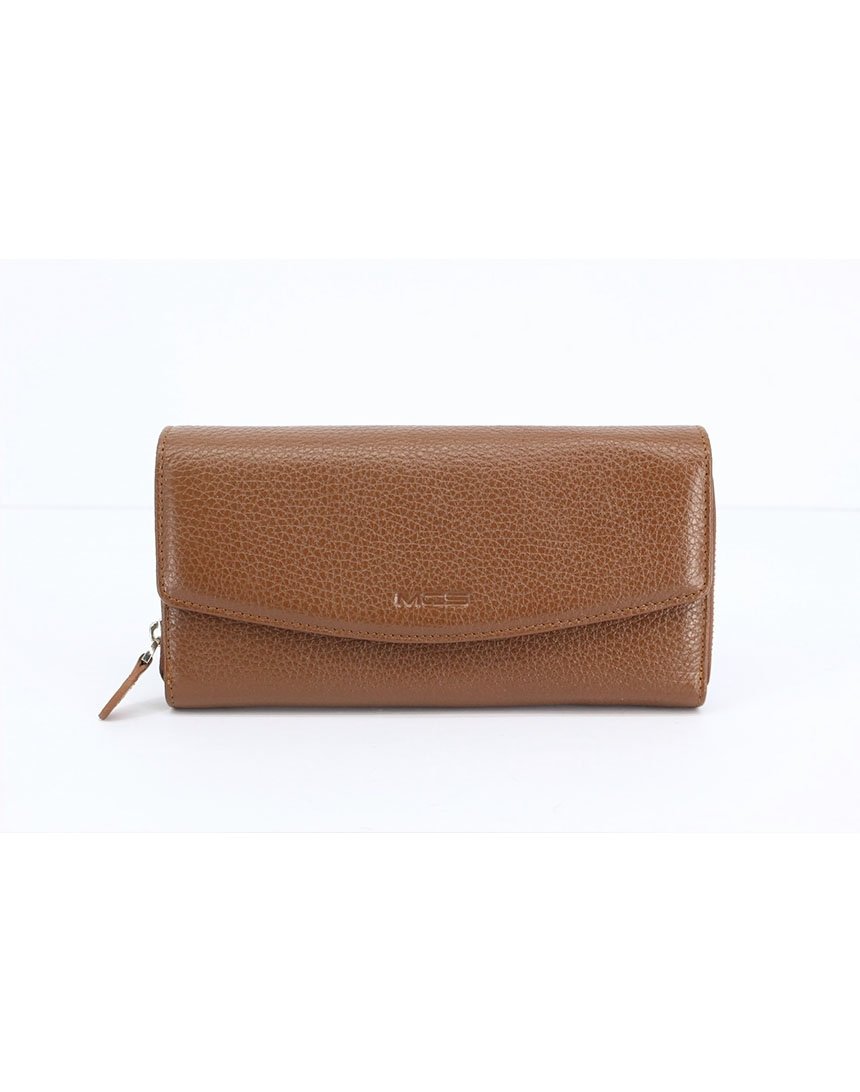 

Элегантная женская купюрница MCS BAGS с портмоне на молнии One Size коричнвый (C1956 taba)