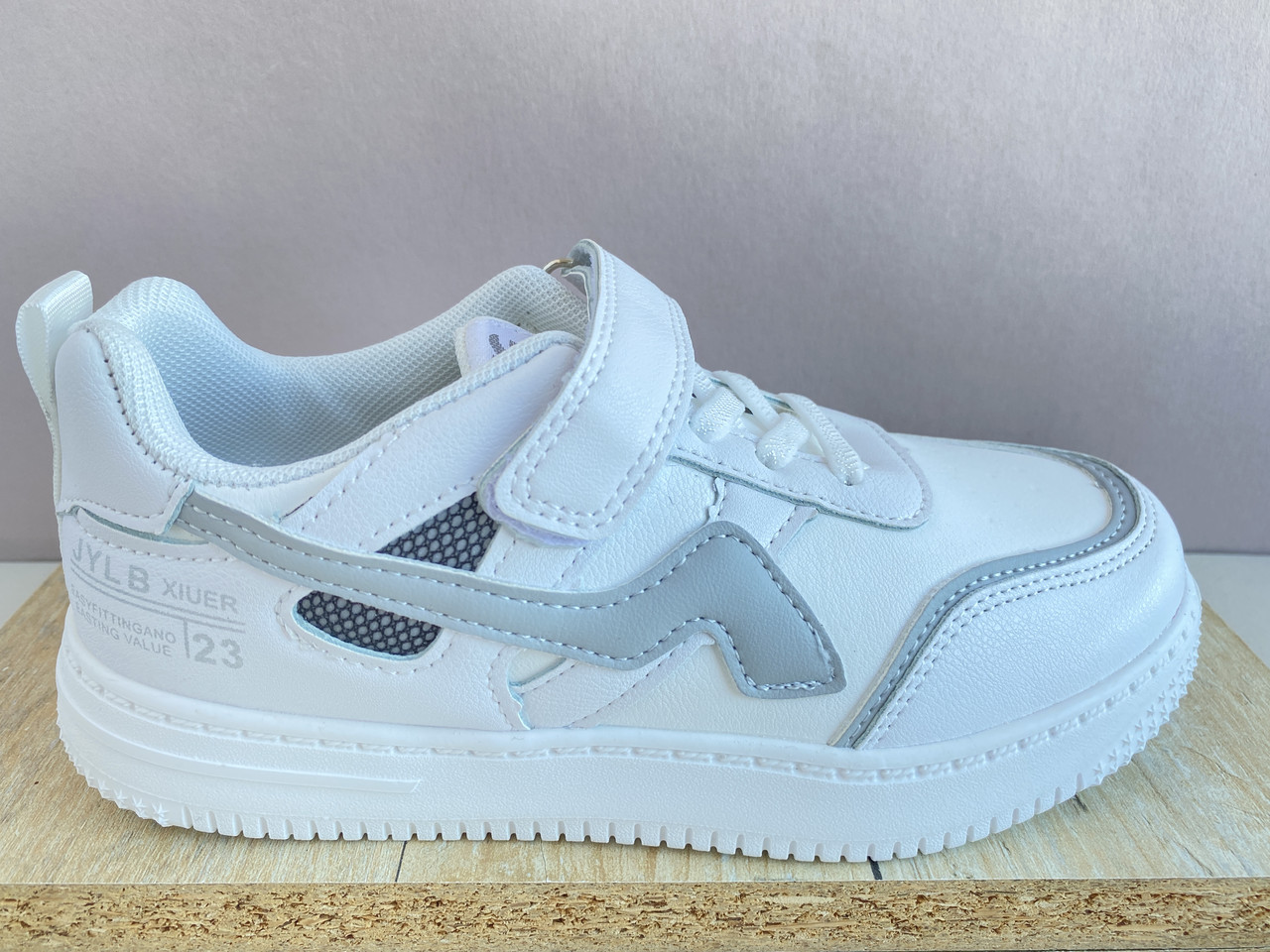 

Кроссовки детские Y.Top размер 35 стелька 21 см для мальчиков/девочек YD3027-1 белый