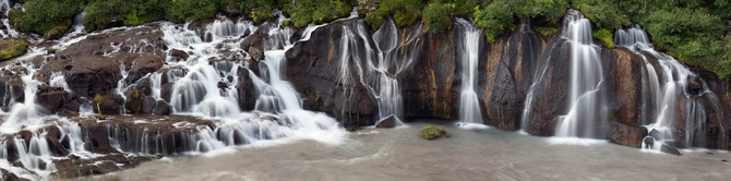 

Фотообои Панорамные 'Водопад' (3137) , Мелкий песок