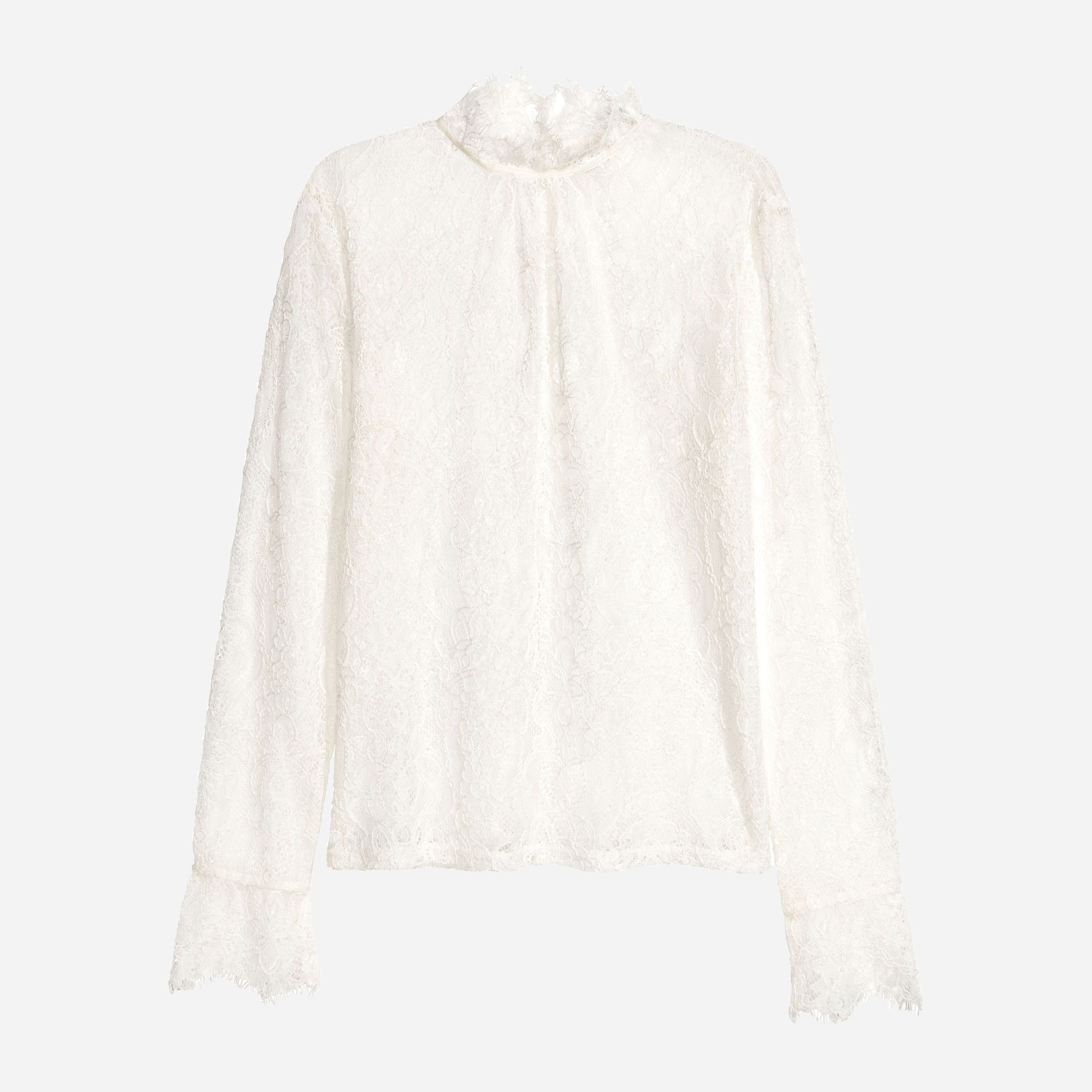 

Блузка H&M 5996286-ACTS 32 Белая