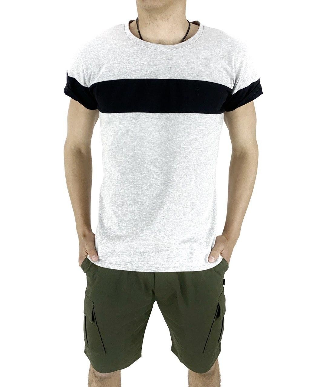 

Комплект летний Intruder Футболка "Color Stripe" серая - черная + Шорты Miami хаки, Комплект летний Intruder Футболка "Color Stripe" серая - черная + Шорты Miami хаки XL