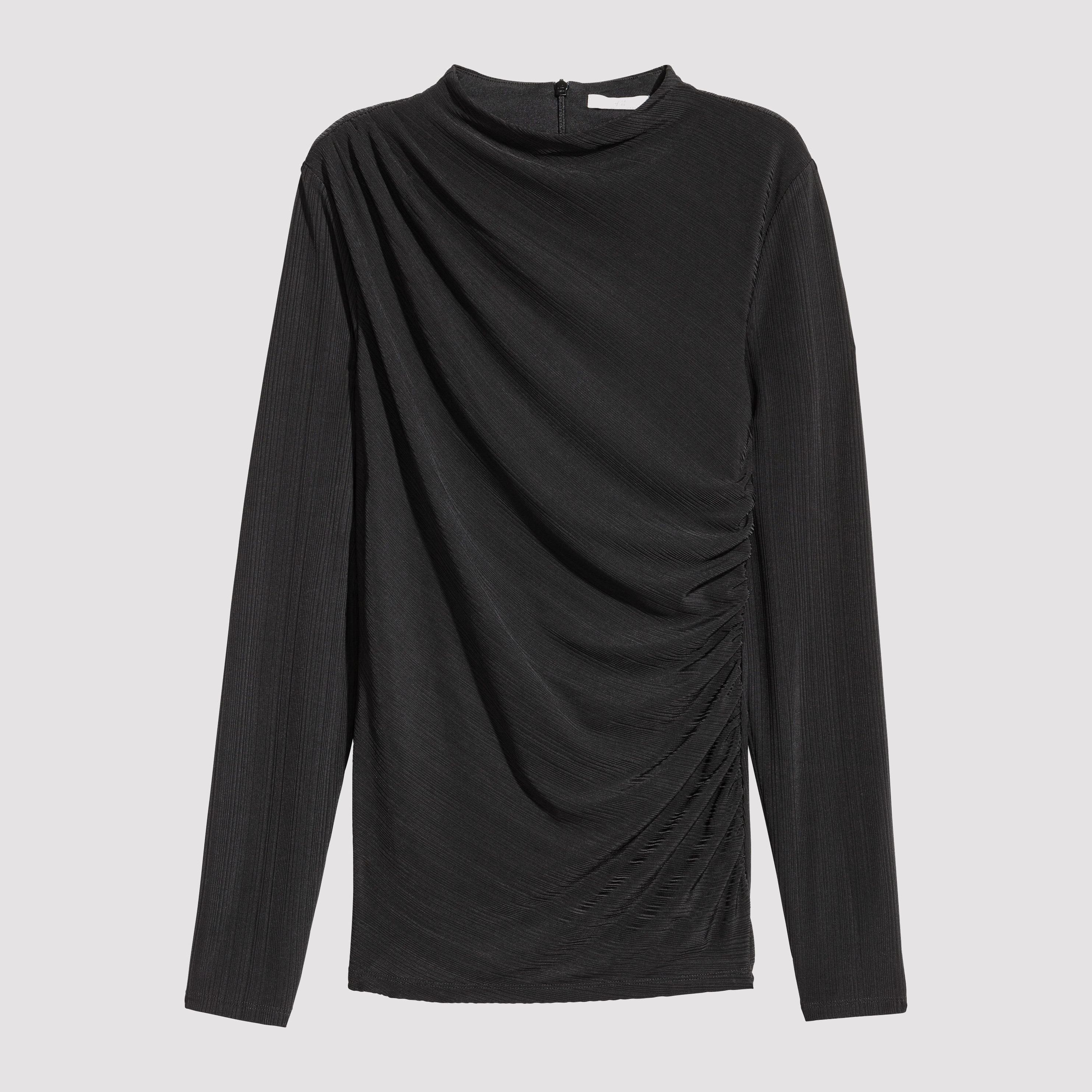 

Блузка H&M 5946266-AAAD S Черная