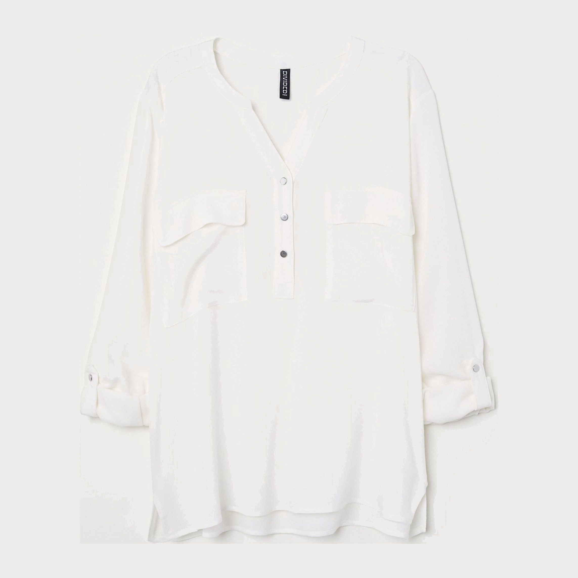 

Блузка H&M 5940697-ACTS 36 Белая