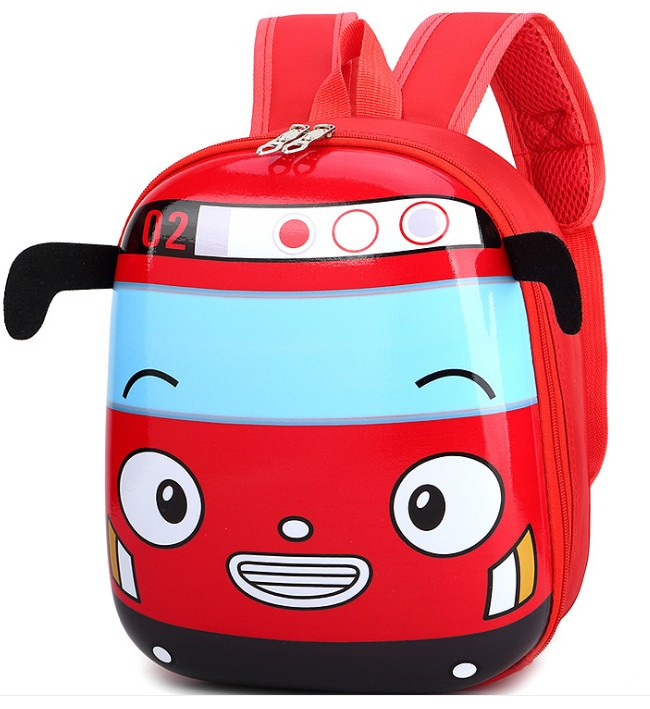 

Рюкзак детский дошкольный Orteker 3D Приключения ТАЙО герой Гани красный