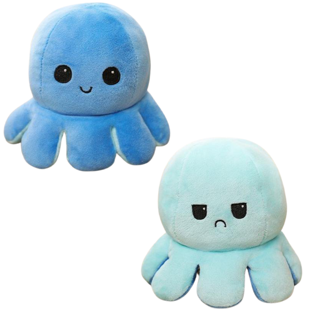 

Мягкая игрушка Осьминог Перевертыш Mood Octopus Original blue, 16 см (W100327)