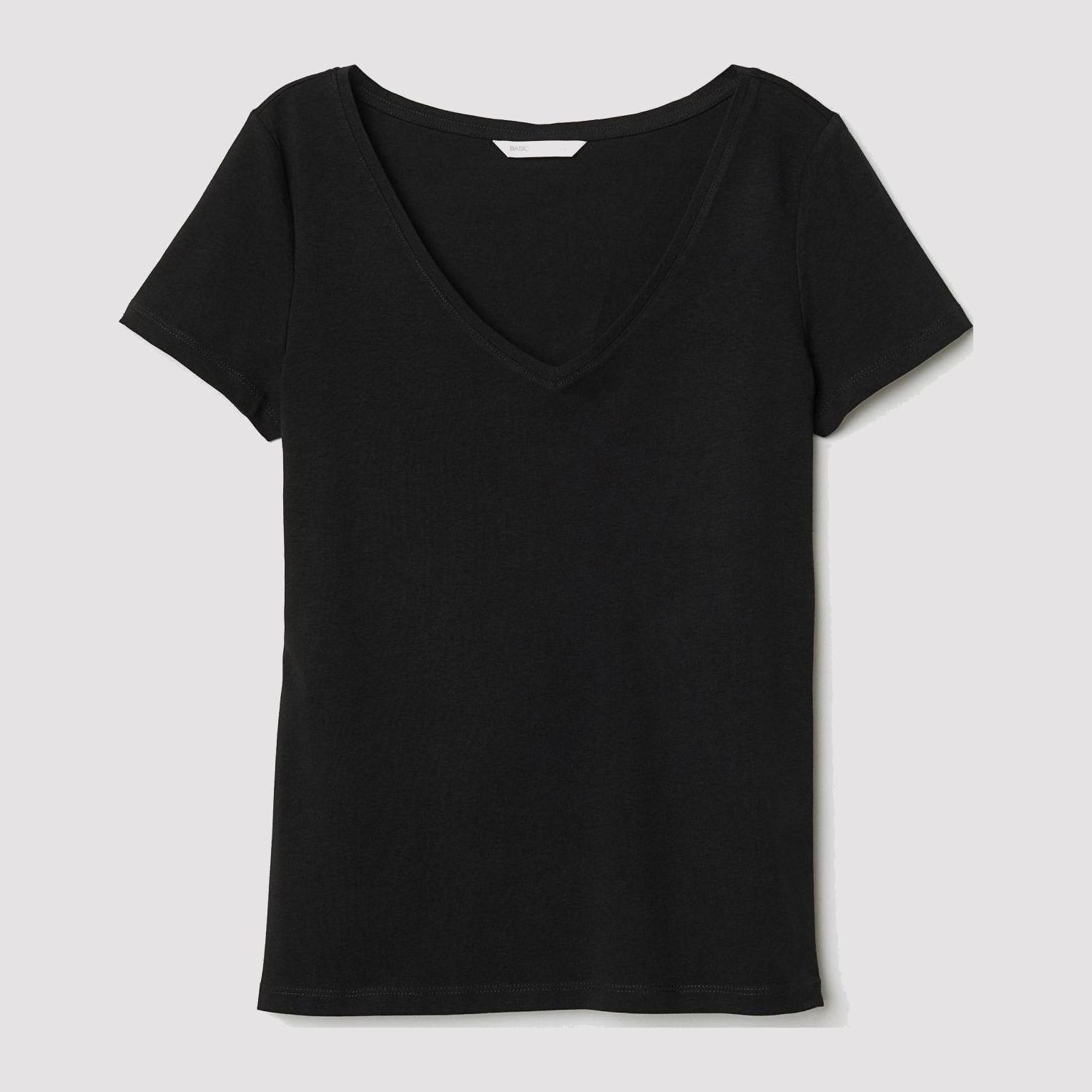 

Футболка H&M 5547729-AAAD XS Черная
