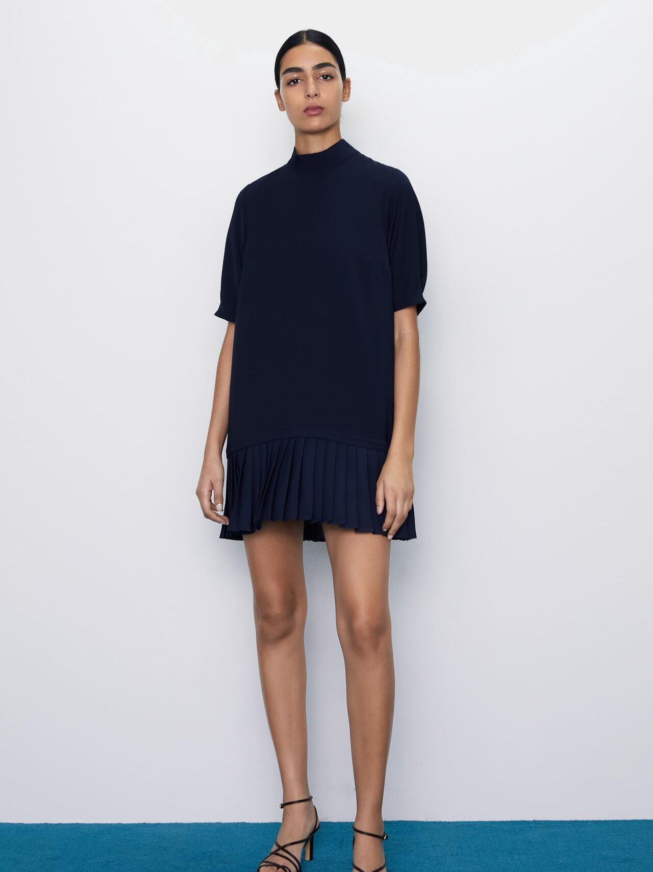 

Платье Zara 9878/167/401-AAQJ L Темно-синее