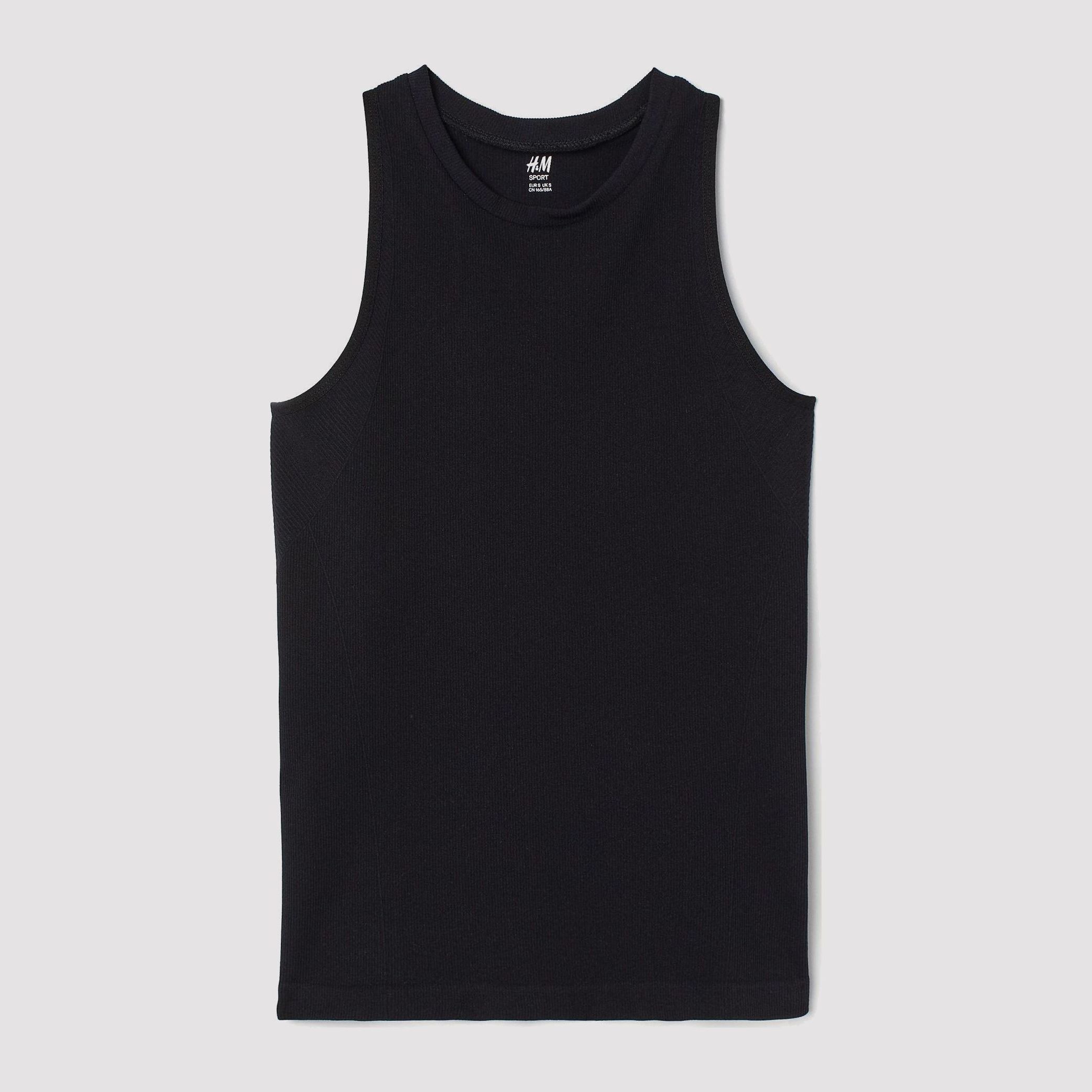 

Спортивная майка H&M 8975051-AAAD XS Черная