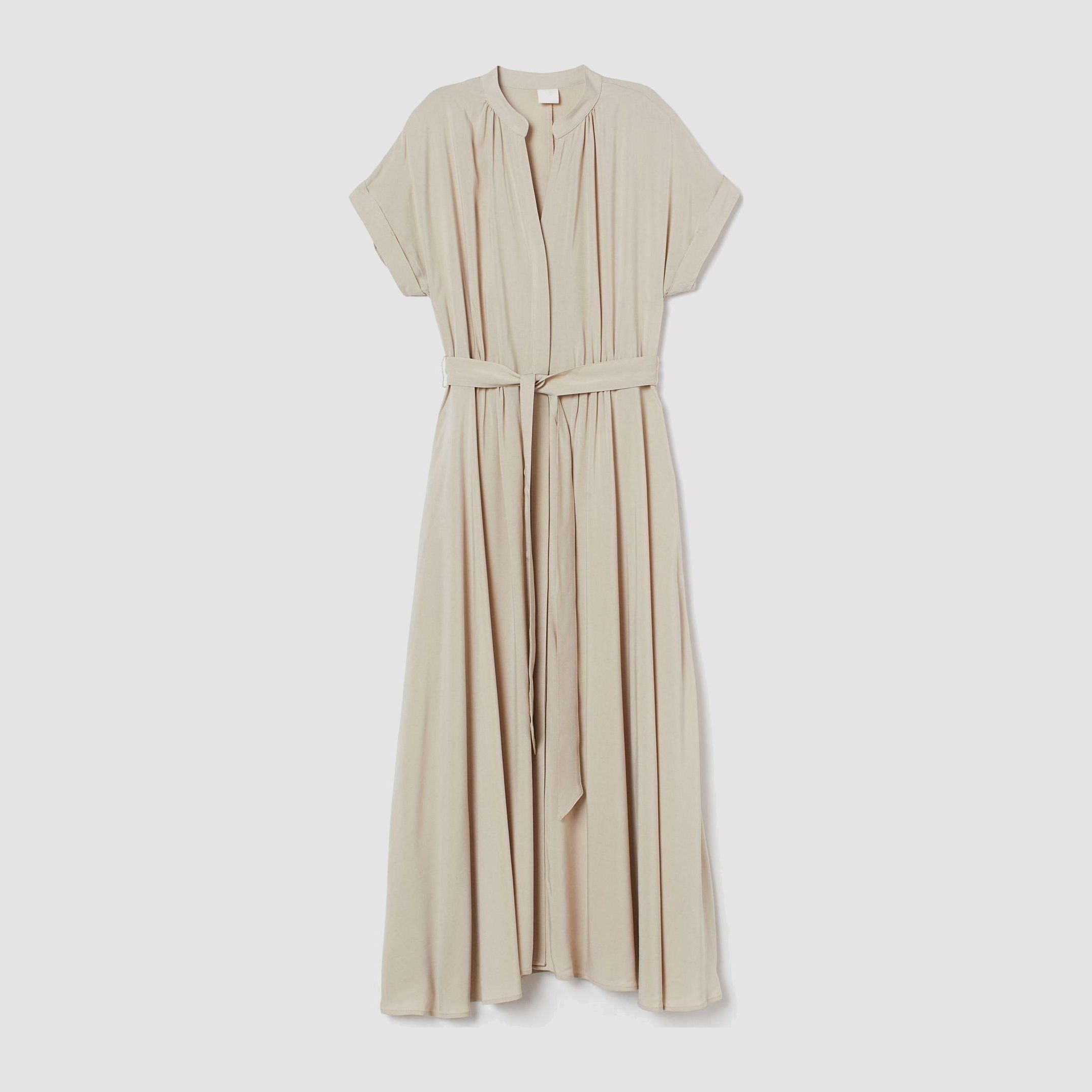 

Платье H&M 8780131-ACTQ M Бежевое