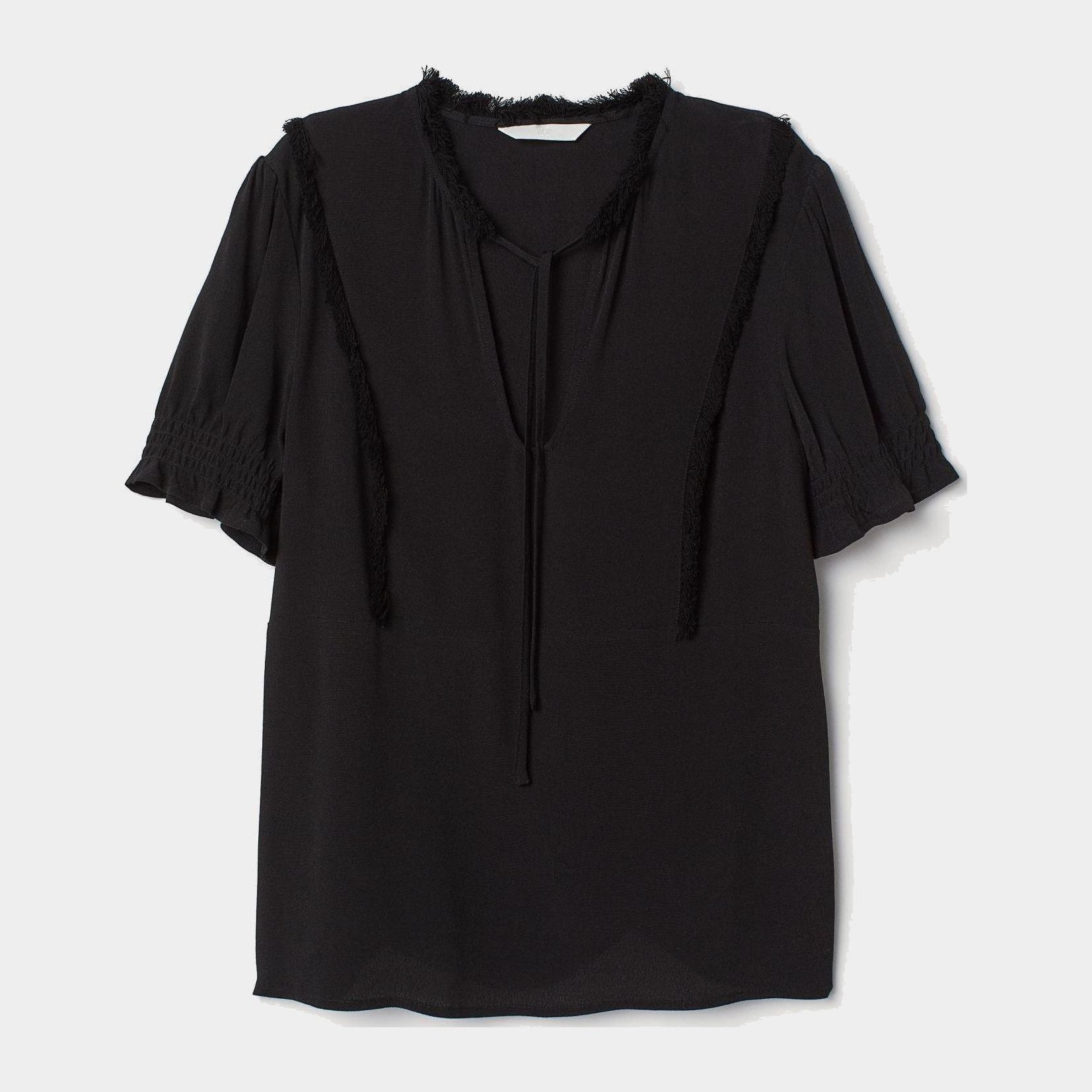 

Блузка H&M 7192719-AAAD 42 Черная