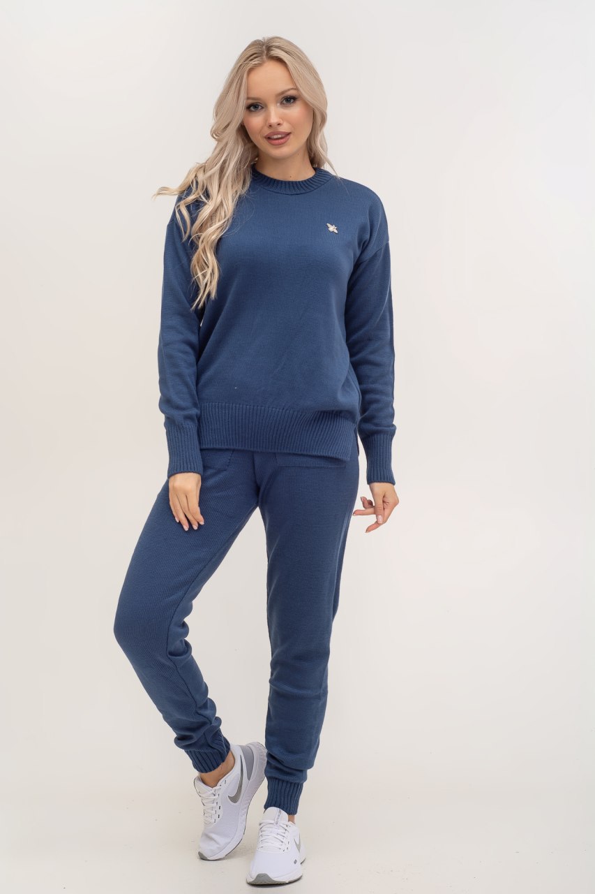 

Fashions • Вязаный свитер Эделия Fashions 48 джинс (№137-нс)