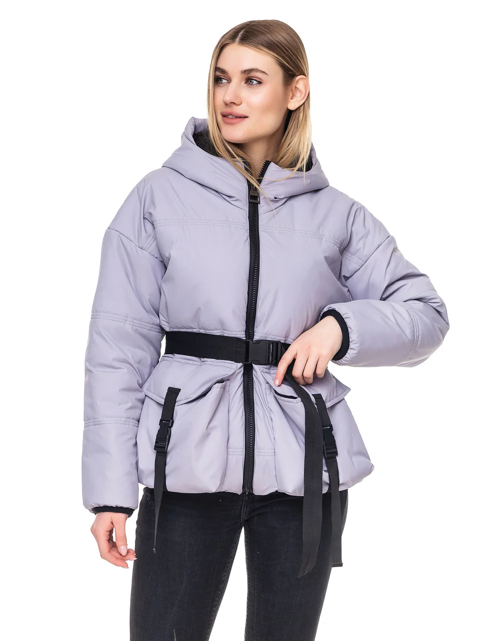

Fashions • Демисезонная куртка Адриана Fashions 42-44 серый