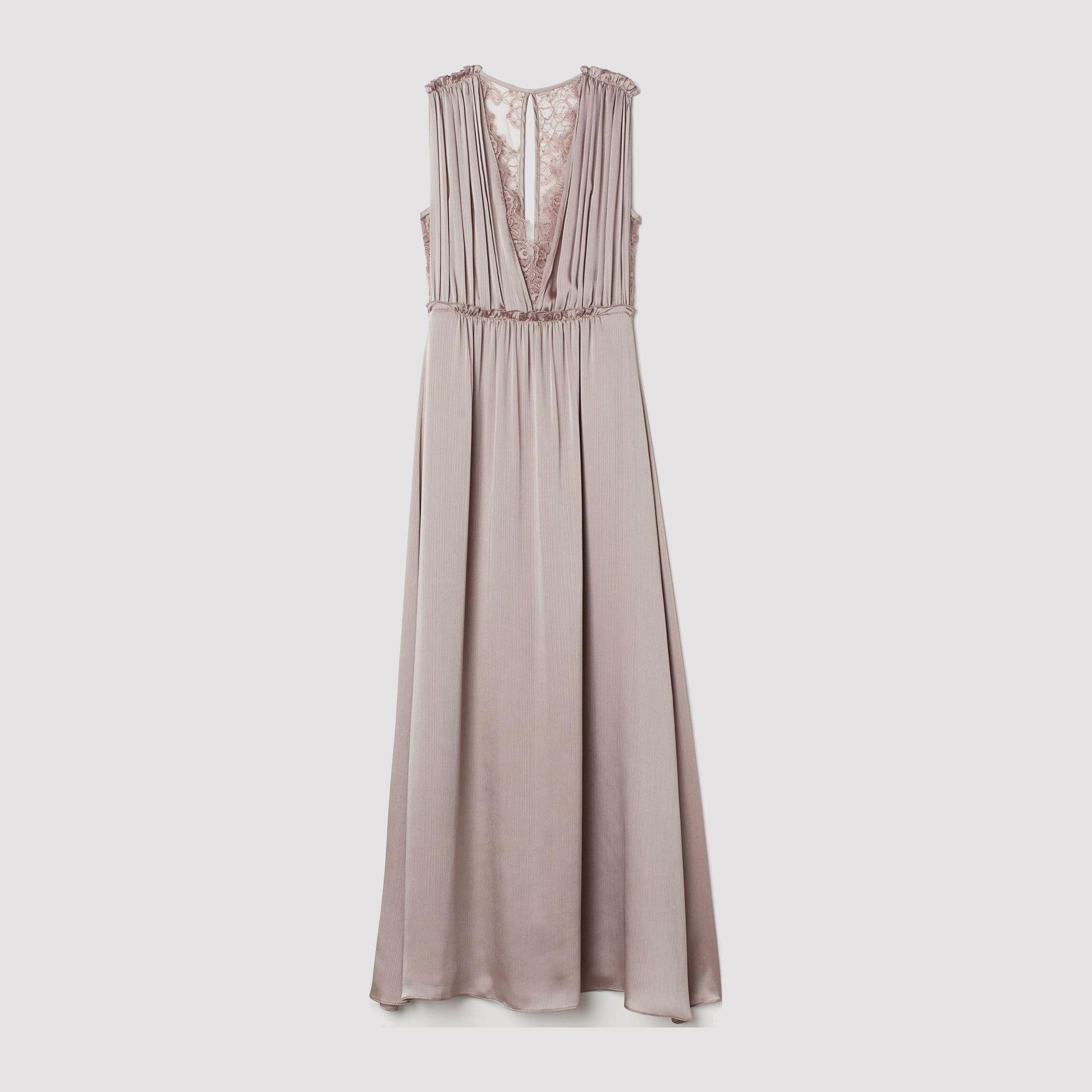 

Платье H&M 7139379-ACXI 42 Темно-бежевое