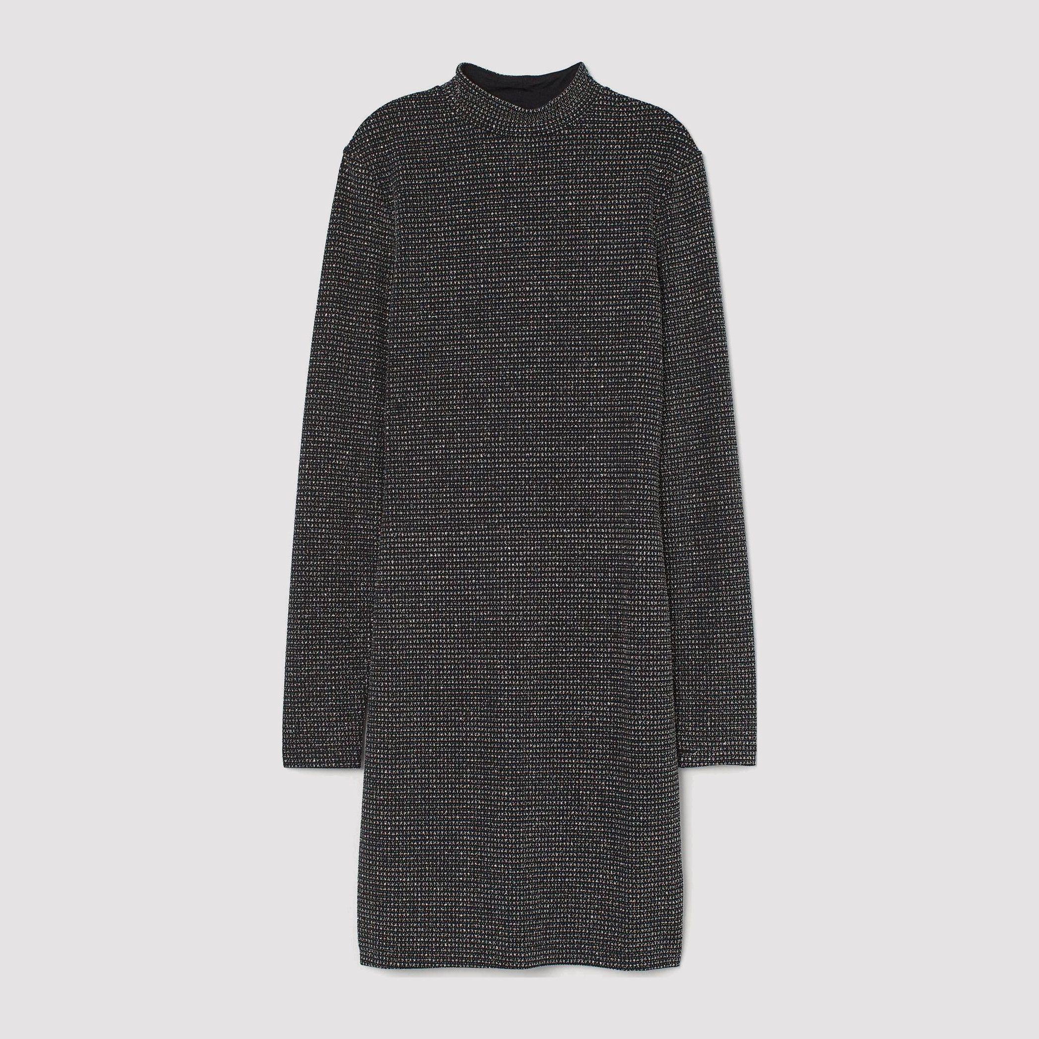 

Платье H&M 8216630-ABFJ  Черное с серебристым (DD3000002450626_PS2030000098224, Платье H&M 8216630-ABFJ S Черное с серебристым (DD3000002450626_PS2030000098224)