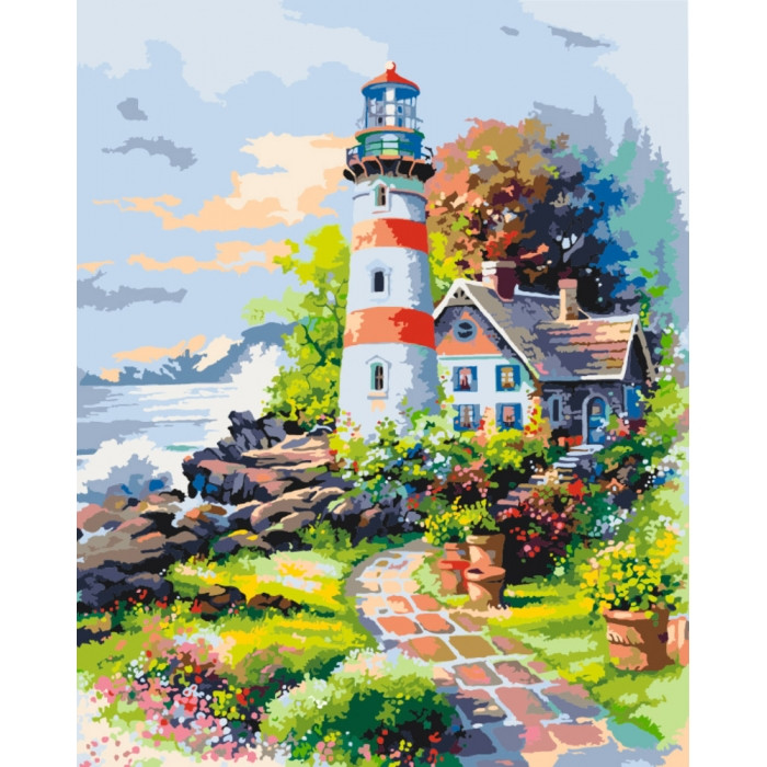 

Картины по номерам Приют грез 40*50 В КОРОБКЕ Идейка КН2719