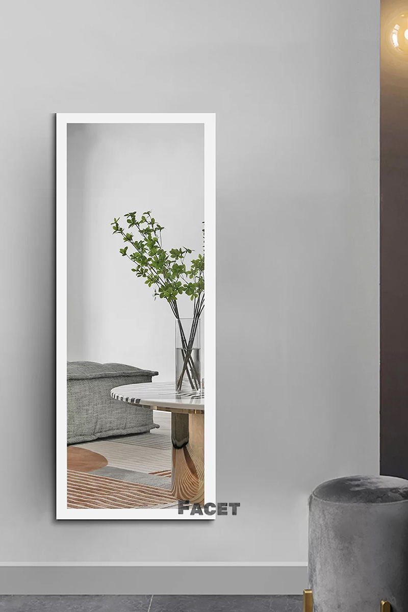

Настенное зеркало 130х60 "Facet 5502", ДСП