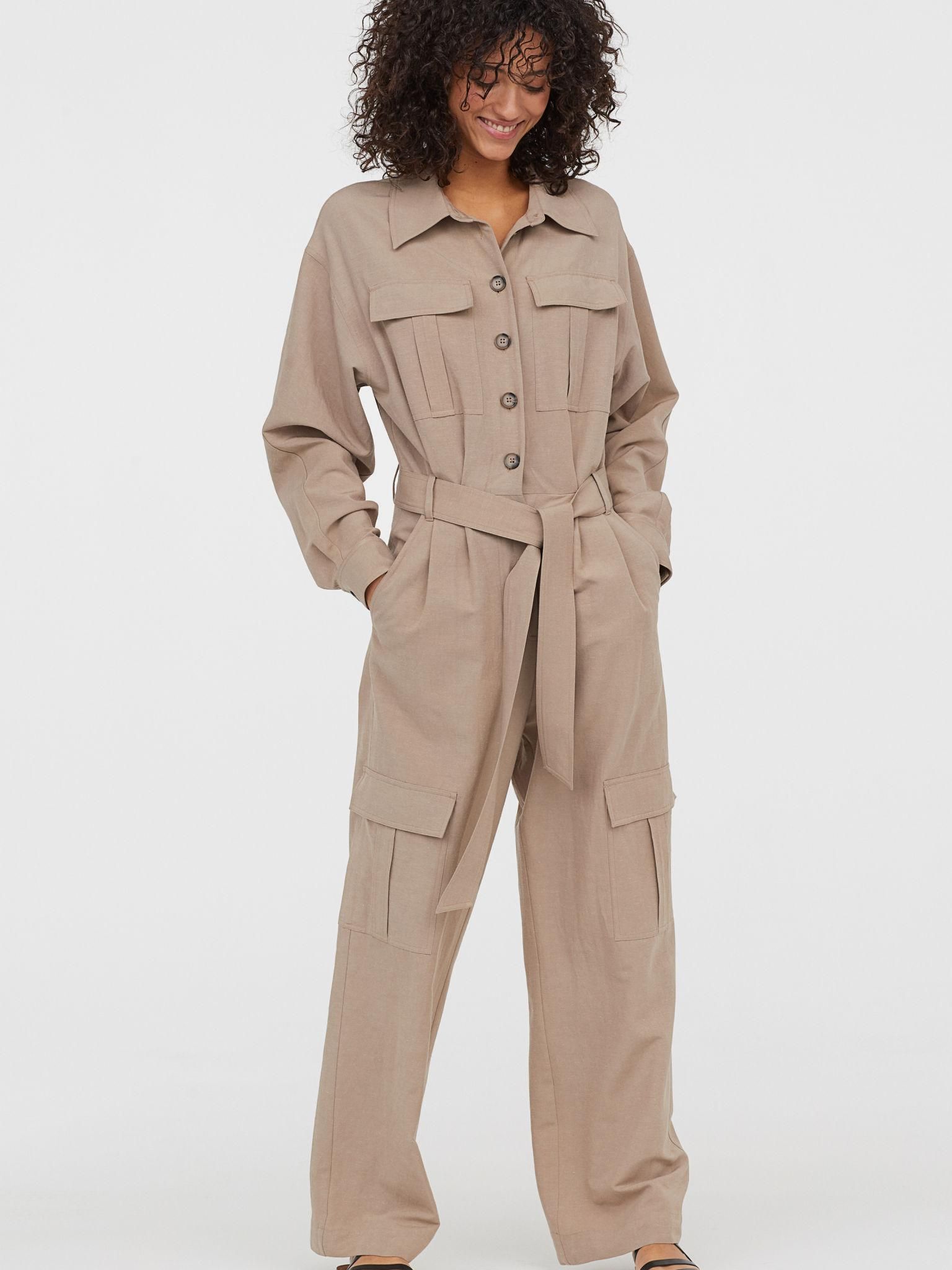 

Комбинезон H&M 7762289-ACXI 36 Темно-бежевый