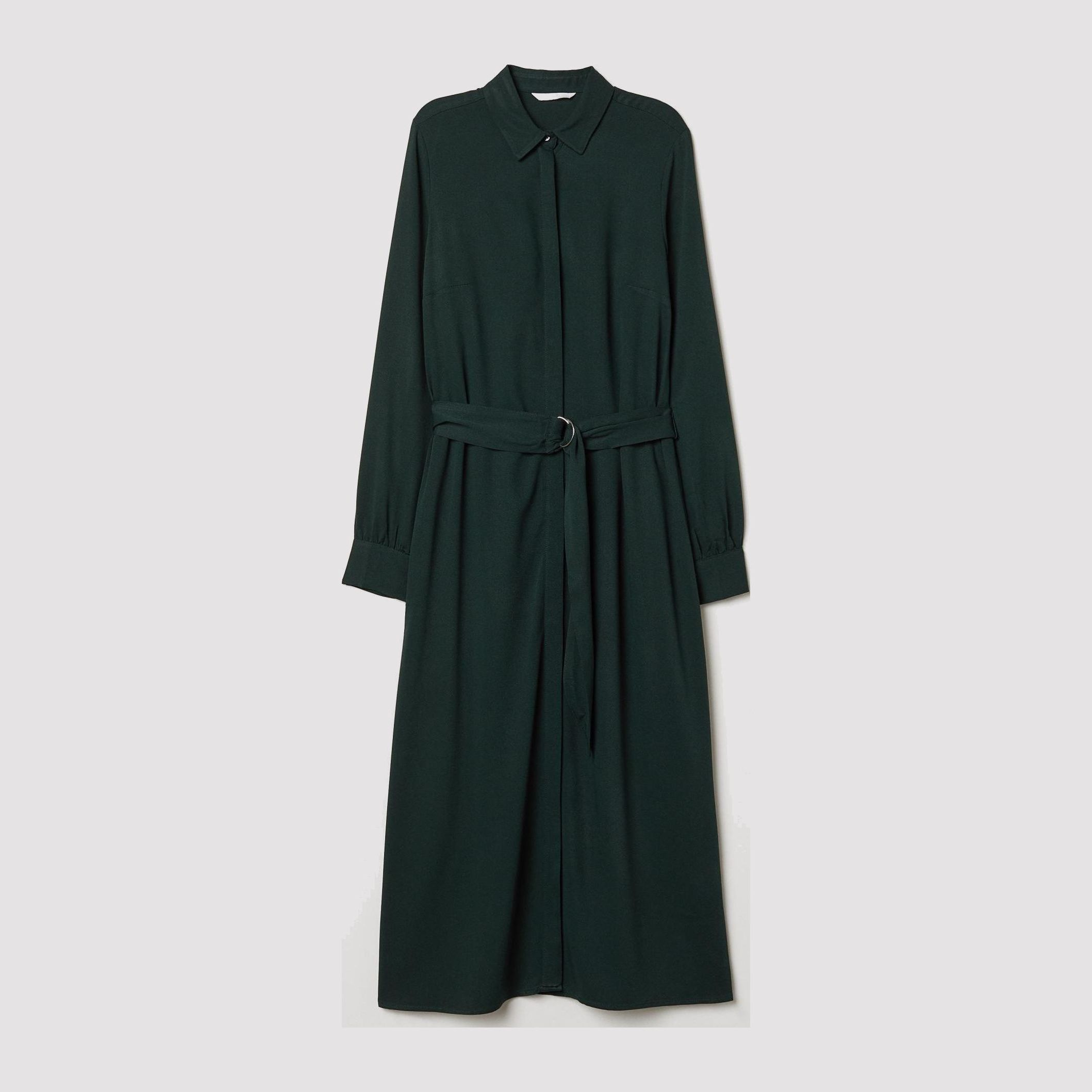 

Платье H&M 6874248-ACXO 38 Темно-зеленое