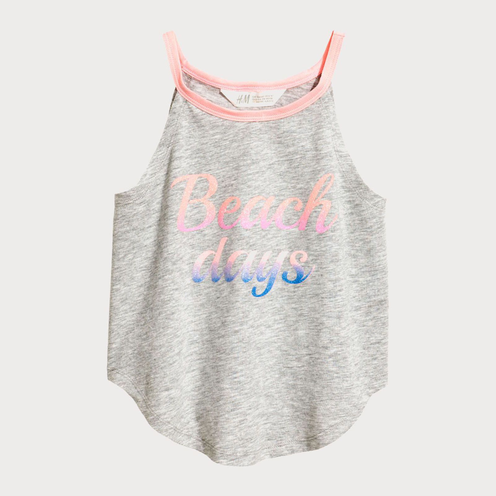 

Майка H&M HID291403 170 см Серая