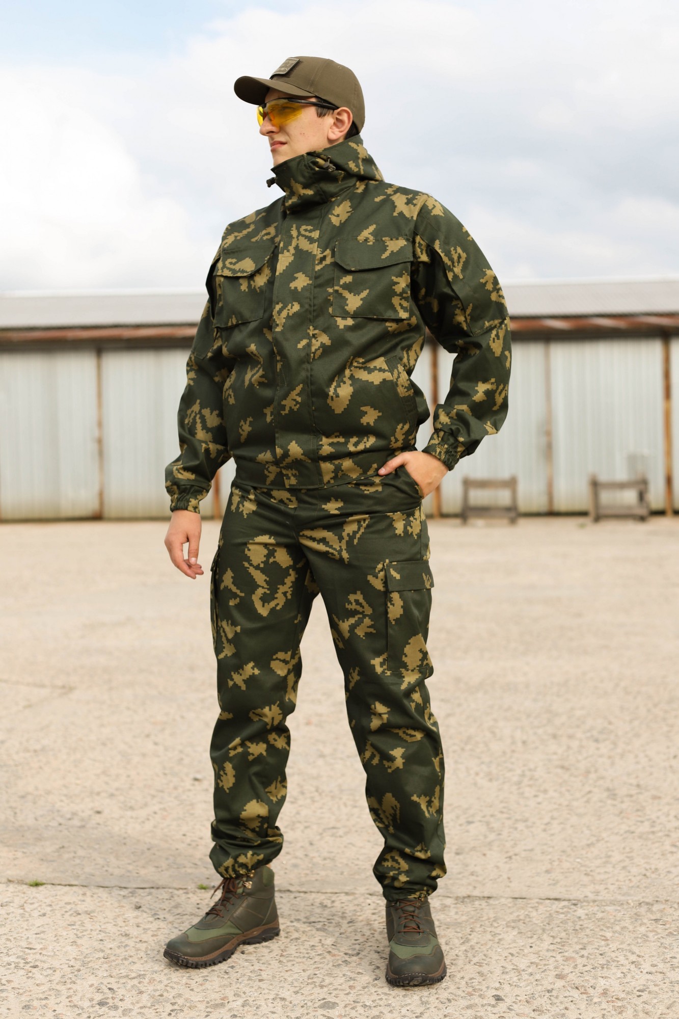 

Костюм Горка тактический FCTdesign камуфляжный грета 52-54 осенний лист