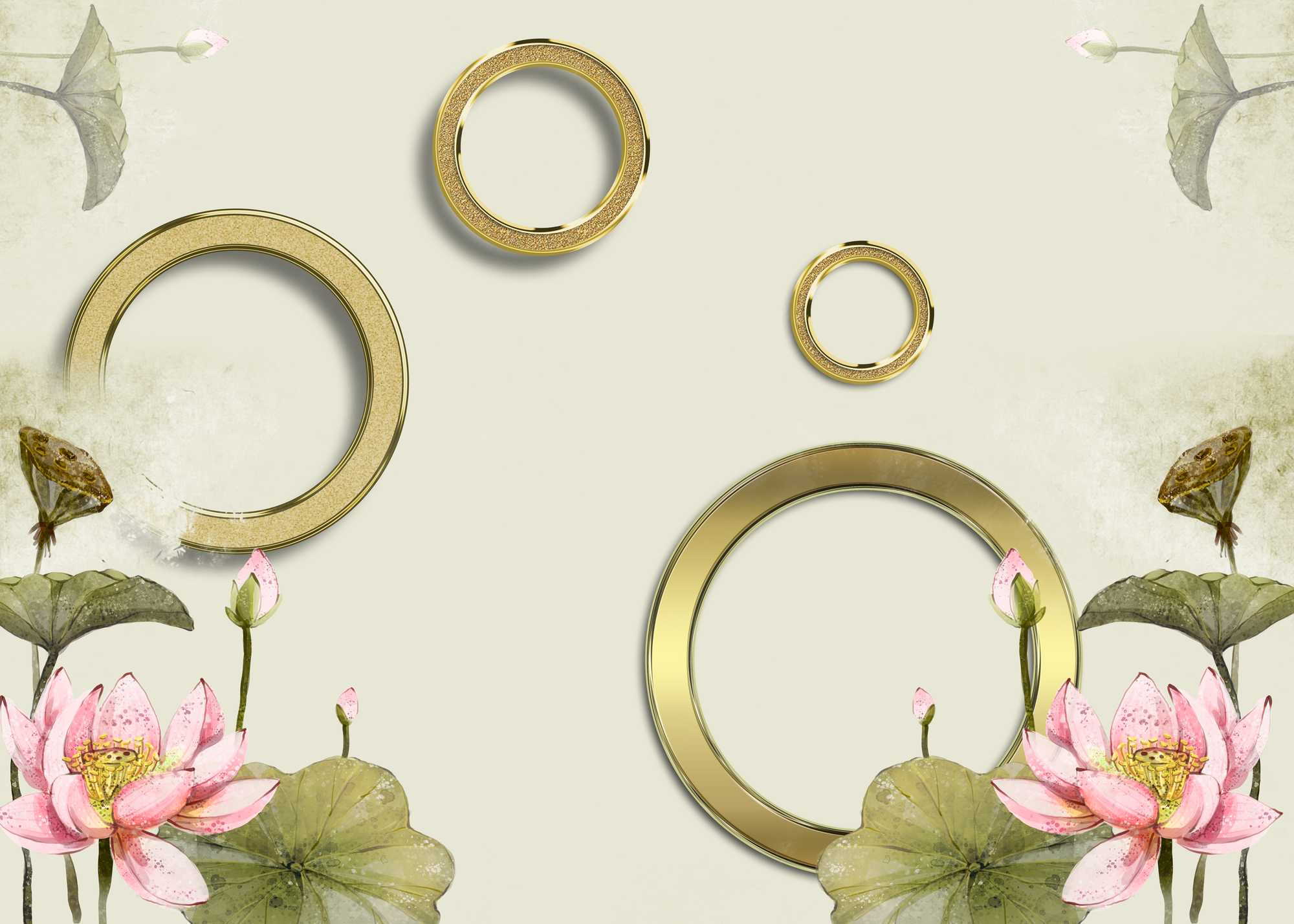 

Фотообои Цветы 'Лотос' (4836) , Классик